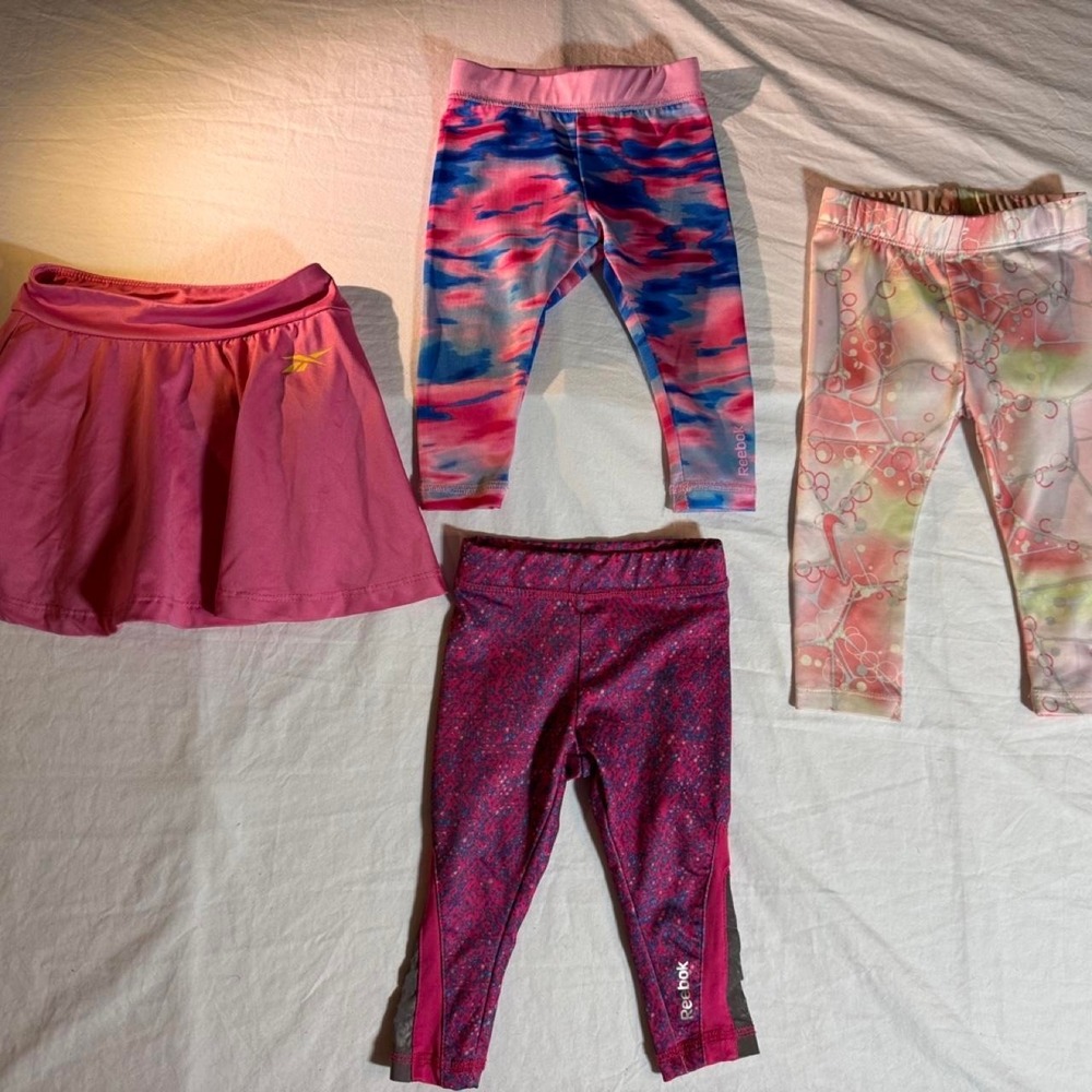 Infant Girls Reebok and Nike Athletic Skirt and Pants Lot